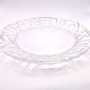 8" Plate Rock Cut by TIFFANY🍽️🍰